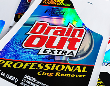 雷射高端機油桶標簽